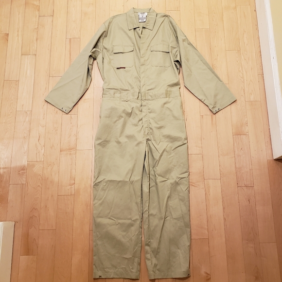 VolCore FR Coveralls Cat 2 Tan Beige Adjustable Fire Resistant Radians 2XL XXL - Picture 1 of 7